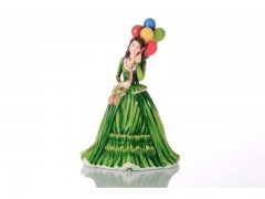 English Ladies Co. Balloon Seller Figurine