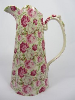 Lord Nelson Ware Chintz Edwardian Jug 10" Victoria Design