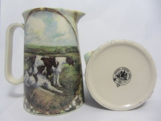 Royal Stone Sporting Jug Dog