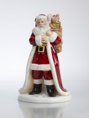 THE ENGLISH LADIES CO XMAS FIGURE FATHER CHRISTMAS. NEW AND BOXED 