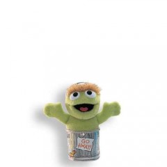 GUND Sesame Street Finger Puppet - Oscar