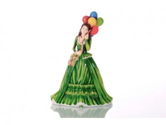 English Ladies Co. Balloon Seller Figurine